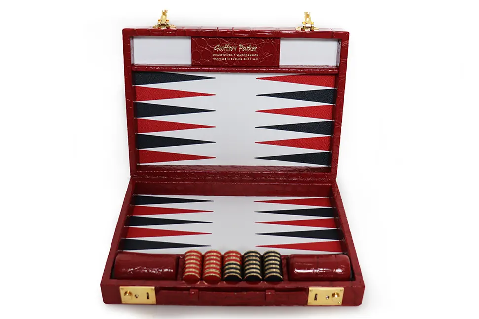 Luxury travel Backgammon board