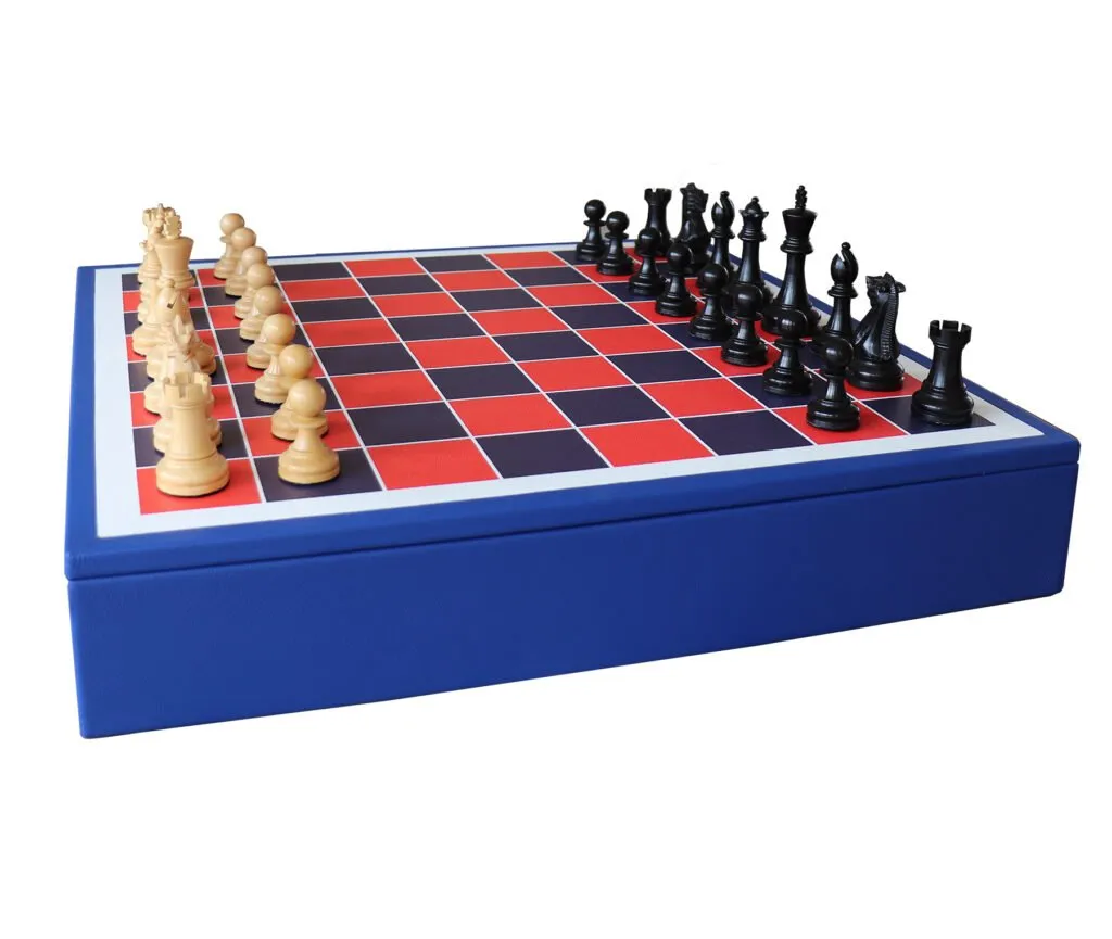Luxury Chess board | Luxury Chess Sets | Alden & Rowe Chess Set | Leather Chess Set