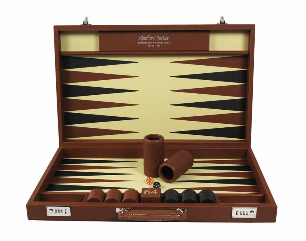 Custom Backgammon Set | Full Leather Backgammon Set | Luxury Backgammon | Leather Backgammon | Custom Backgammon